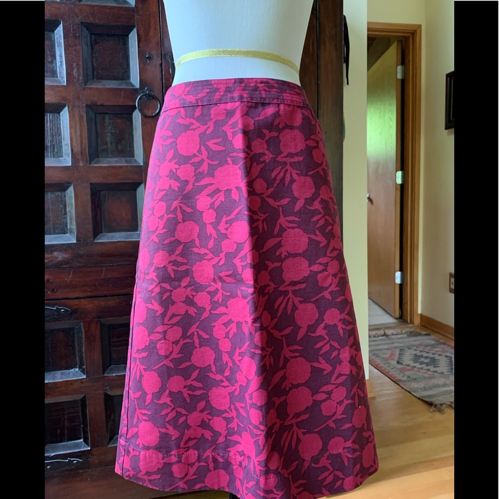 Boden cotton skirt size 4 L